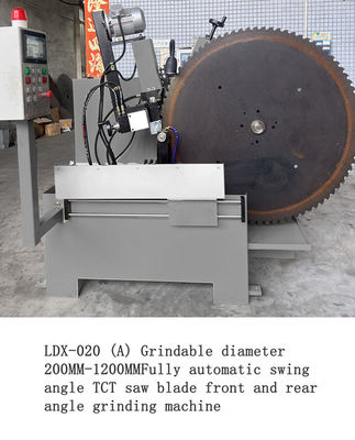 LDX-020A গ্রাইন্ডিং ব্যাসার্ধ 200-1200MM বড় বৃত্তাকার দেখেছি ব্লেড গ্রাইন্ডিং মেশিন