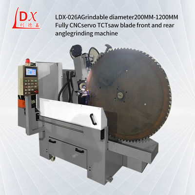 LDX-026A গ্রাইন্ডিং ব্যাসার্ধ 300-1500MM স্বয়ংক্রিয় বৃত্তাকার দেখেছি ব্লেড গ্রাইন্ডিং মেশিন