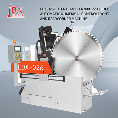 LDX-026A নির্মাতারা বড় সার্ভো সুইং কোণ বৃত্তাকার দেখেছি ব্লেড গ্রাইন্ডিং মেশিন কাস্টমাইজ করুন