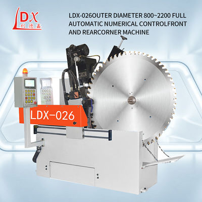 LDX-026 গ্রাইন্ডেবল ব্যাসার্ধ 800MM-2200MM বড় সিএনসি টিসিটি বৃত্তাকার দেখেছি ব্লেড গ্রাইন্ডিং মেশিন