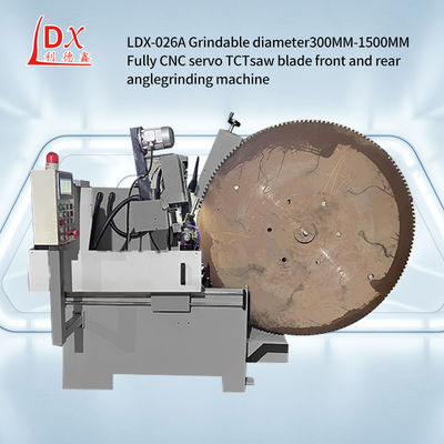LDX-026A সম্পূর্ণ সিএনসি সার্ভো ফিড উচ্চ নির্ভুলতা বৃত্তাকার দেখেছি ব্লেড গিয়ার গ্রিলিং মেশিন