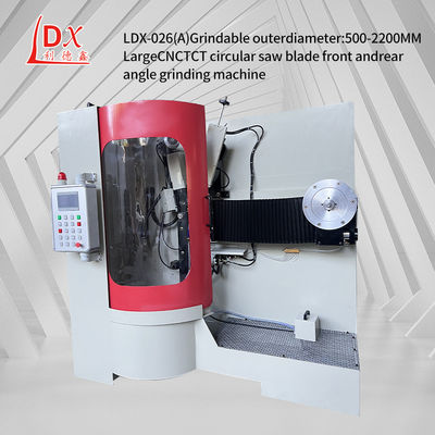 LDX-026A 500-1800MM ব্যাসার্ধ পূর্ণ সিএনসি সার্ভো ফিড বৃত্তাকার দেখেছি ব্লেড গিয়ার গ্রিলিং মেশিন