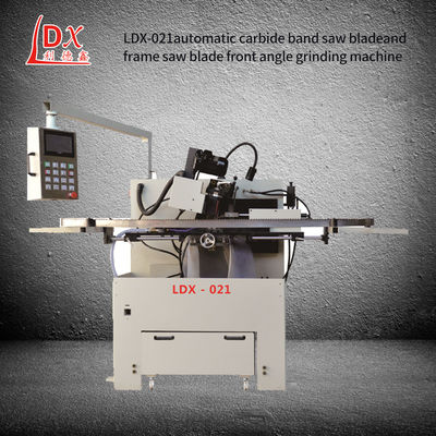 LDX-027 সম্পূর্ণ সিএনসি ব্যান্ড দেখেছি ব্লেড ব্যাক এঙ্গেল গ্রিলিং মেশিন