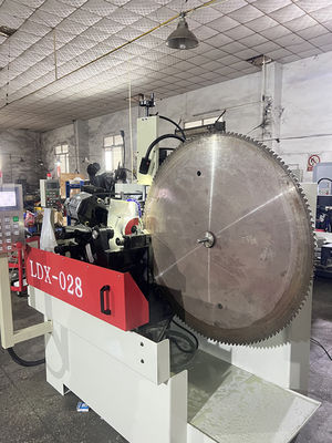 LDX-028A বড় সিএনসি অ্যালোয় সিও ব্লেড ডাবল গ্রাইন্ডিং হেড সাইড এঙ্গেল গিয়ার গ্রাইন্ডিং মেশিন