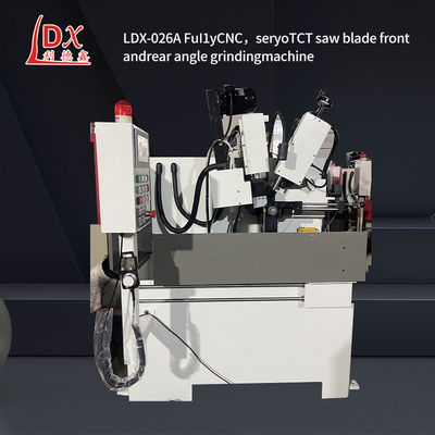 LDX-026A গুয়াংডং অটোমেটিক সার্কুলার সেগ ব্লেড আগে এবং পরে কোণ গ্রাইন্ডিং মেশিন কারখানা পাইকারি