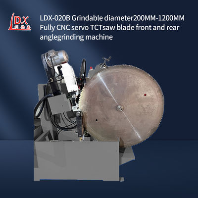 LDX-020B বড় সিএনসি বৃত্তাকার দেখেছি ব্লেড সামনের এবং পিছনের কোণ গ্রাইন্ডিং মেশিন