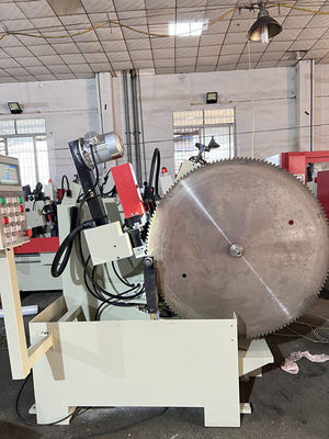 LDX-020B বড় সিএনসি বৃত্তাকার দেখেছি ব্লেড সামনের এবং পিছনের কোণ গ্রাইন্ডিং মেশিন