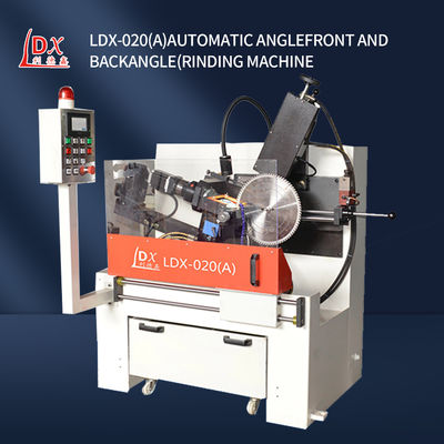 LDX-020A স্বয়ংক্রিয় কাঠের কাজ পেরেক ব্লেড সামনের এবং পিছনের কোণ গ্রিলিং মেশিন