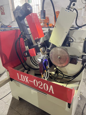 LDX-020A স্বয়ংক্রিয় কাঠের কাজ পেরেক ব্লেড সামনের এবং পিছনের কোণ গ্রিলিং মেশিন