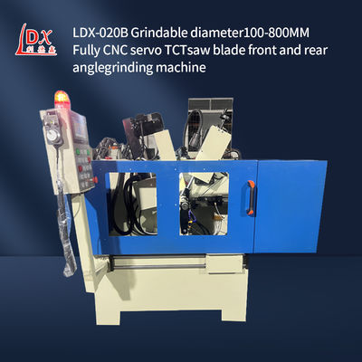 LDX-020B অ্যালুমিনিয়াম খাদ বৃত্তাকার দেখেছি ব্লেড সামনের এবং পিছনের কোণ গ্রিলিং মেশিন