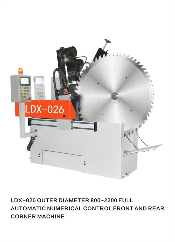 LDX-026 গ্রাইন্ডেবল ব্যাসার্ধ 800MM-2200MM বড় সিএনসি টিসিটি বৃত্তাকার দেখেছি ব্লেড গ্রাইন্ডিং মেশিন