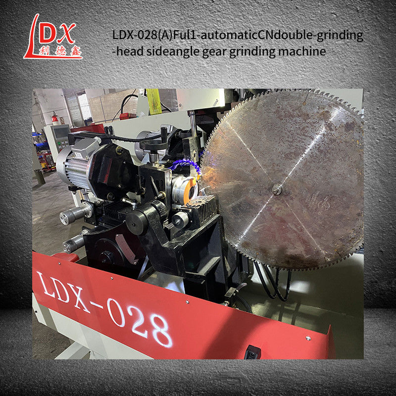 LDX-028A সার্ভো ফুল সিএনসি অ্যালোয় সিও ব্লেড ডাবল গ্রাইন্ডিং হেড সাইড গ্রাইন্ডিং মেশিন