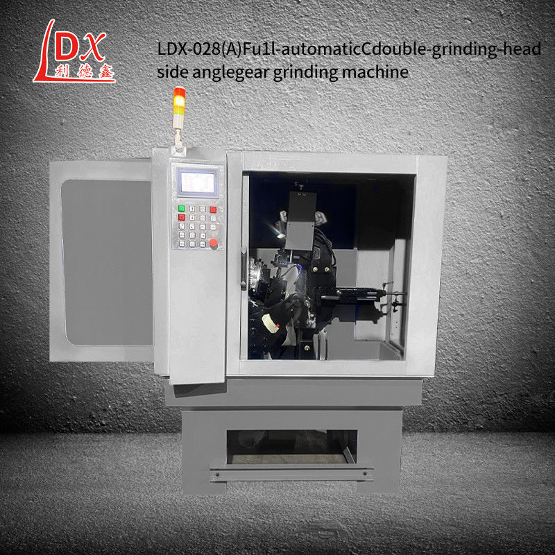 LDX-028A সম্পূর্ণরূপে ঘেরা সিএনসি সার্ভো সার্কুলার দেখেছি ব্লেড হেড সাইড ডাবল গ্রিলিং মেশিন