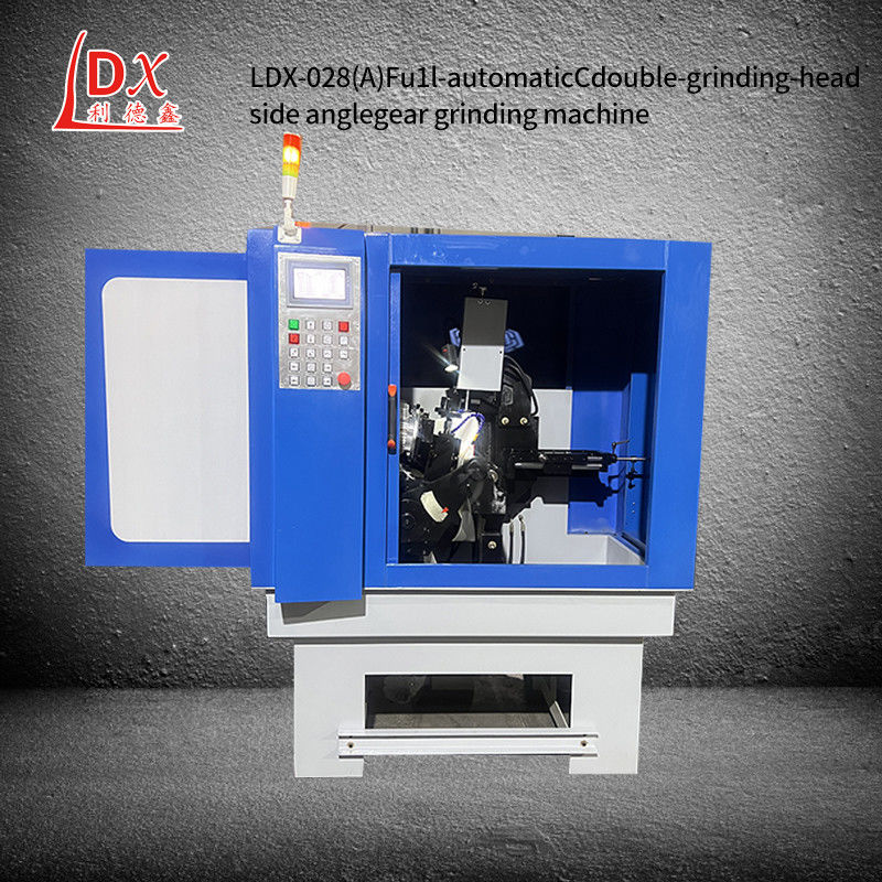 LDX-028A বন্ধ এনসি অ্যালোয় সিও ব্লেড ডাবল গ্রিলিং হেড সাইড এঙ্গেল শেফিং মেশিন কারখানা সরাসরি বিক্রয়