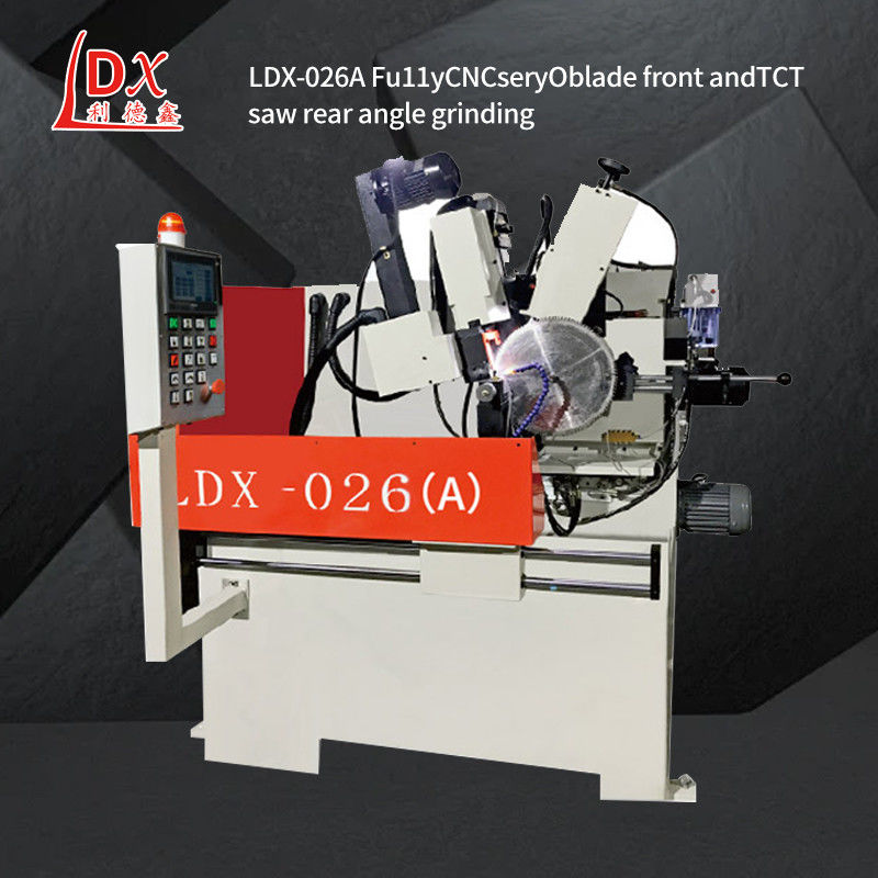 LDX-026A সিএনসি টিসিটি সার্কুলার সিও ব্লেড সামনের এবং পিছনের কোণ গ্রিলিং মেশিন প্রস্তুতকারক