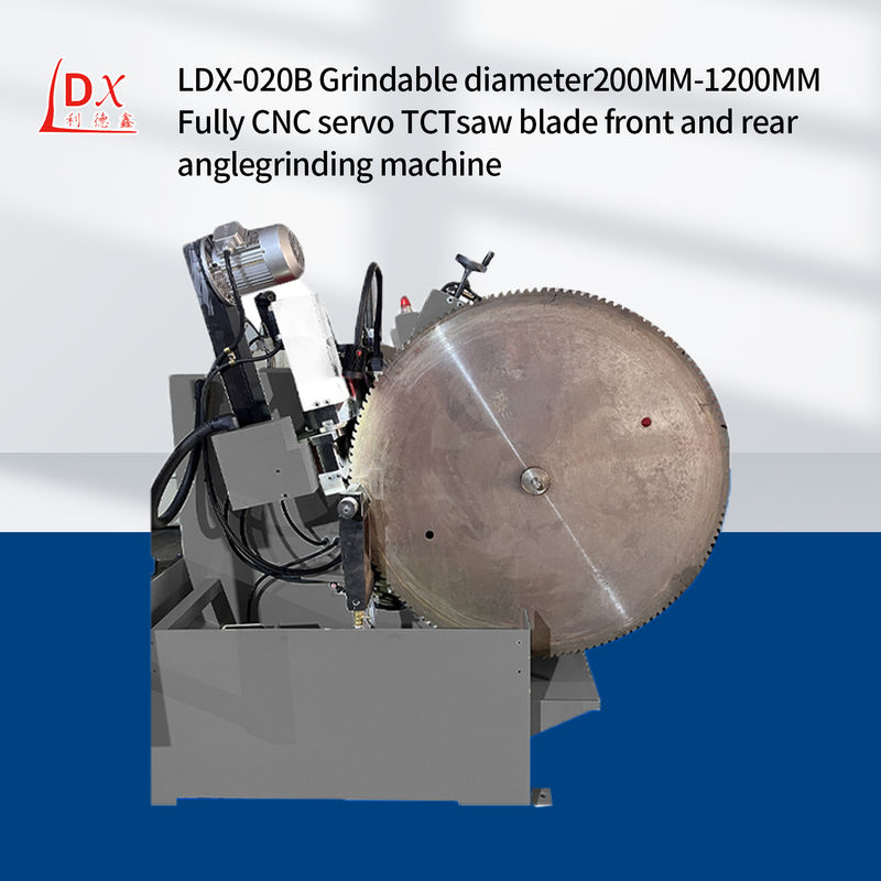 LDX-020B সিএনসি বৃত্তাকার দেখেছি ব্লেড গ্রাইন্ডিং মেশিন স্বয়ংক্রিয় সুইং কোণ গ্রাইন্ডিং লেদার দাঁত
