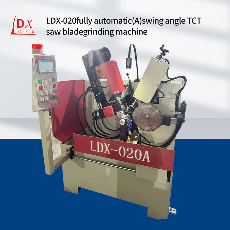 LDX-020A স্বয়ংক্রিয় কাঠের কাজ পেরেক ব্লেড সামনের এবং পিছনের কোণ গ্রাইন্ডার কারখানা সরাসরি বিক্রয়