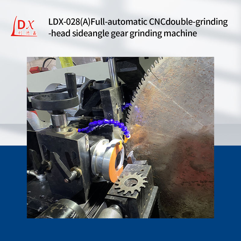 LDX-028A প্রস্তুতকারক সরাসরি সার্ভো সেট ছুরি বৃত্তাকার দেখেছি ব্লেড ডাবল গ্রাইন্ডিং হেড সাইড গ্রাইন্ডিং মেশিন