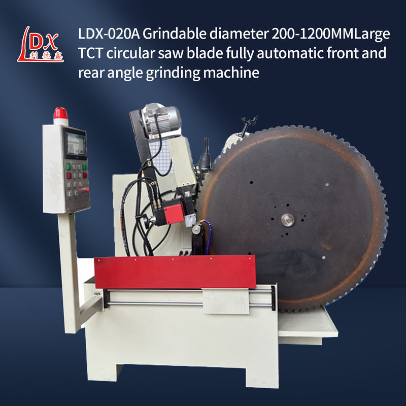 LDX-020A ফ্যাক্টরি সরাসরি স্বয়ংক্রিয় সেগ ব্লেড সামনের এবং পিছনের কোণ তীক্ষ্ণকরণ মেশিন