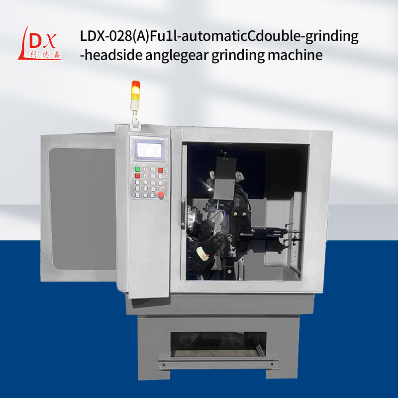 LDX-028A সার্কুলার সিও ব্লেড সার্ভো সেট টুল ডাবল গ্রাইন্ডিং হেড সাইড গিয়ার গ্রাইন্ডিং মেশিন