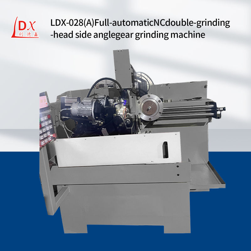 LDX-028A তিন অক্ষ / পাঁচ অক্ষ সিএনসি বৃত্তাকার দেখেছি ব্লেড ডাবল গ্রাইন্ডিং হেড সাইড এঙ্গেল গিয়ার গ্রাইন্ডিং মেশিন